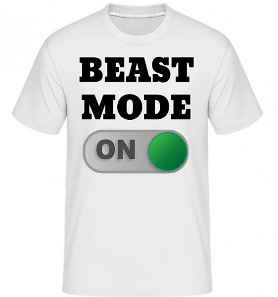 Beast Mode On · Shirtinator Männer T-Shirt günstig online kaufen