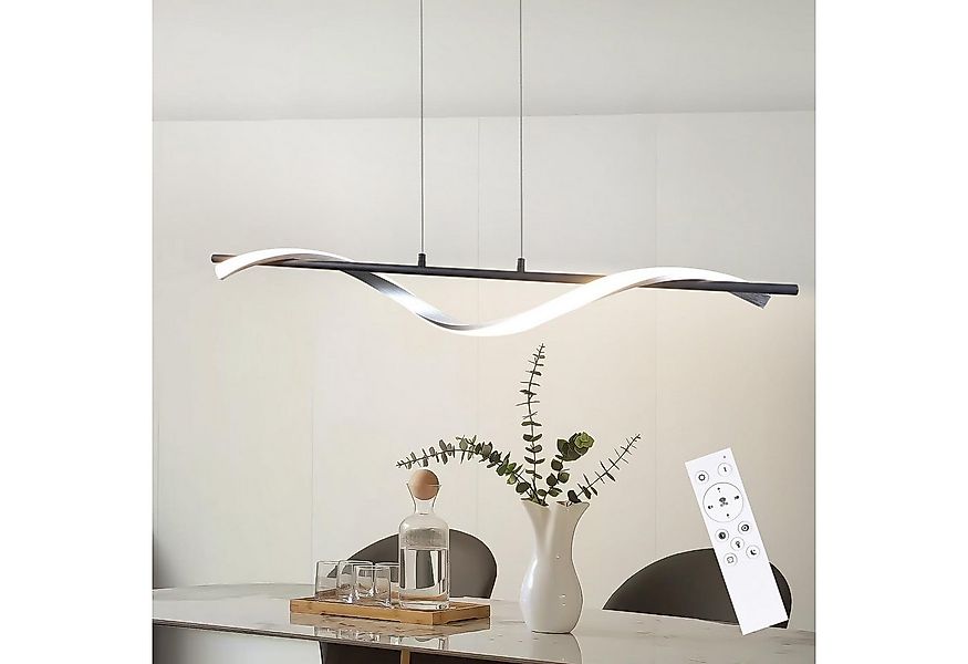 Nettlife LED Pendelleuchte Hängeleuchte 21W Wellenförmig Design, höhenverst günstig online kaufen