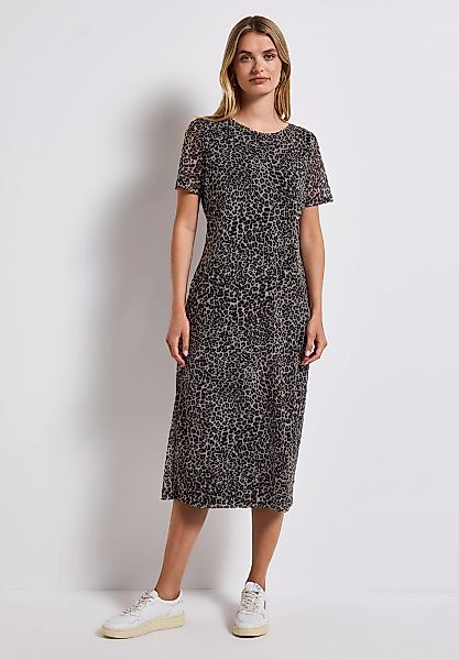 STREET ONE Midikleid, mit Rundhalsausschnitt günstig online kaufen