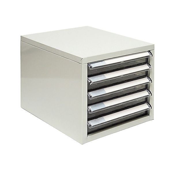 PROREGAL Schubladencontainer Kobra mit 5 Schubladen HxBxT 15,5 x 27 x 34 cm günstig online kaufen