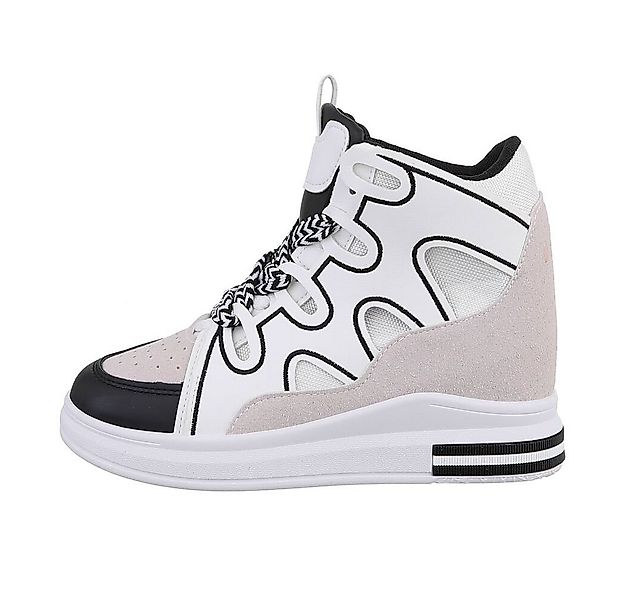 Ital-Design Damen High-Top Freizeit Sneakerboots (84463396) Keilabsatz/Wedg günstig online kaufen