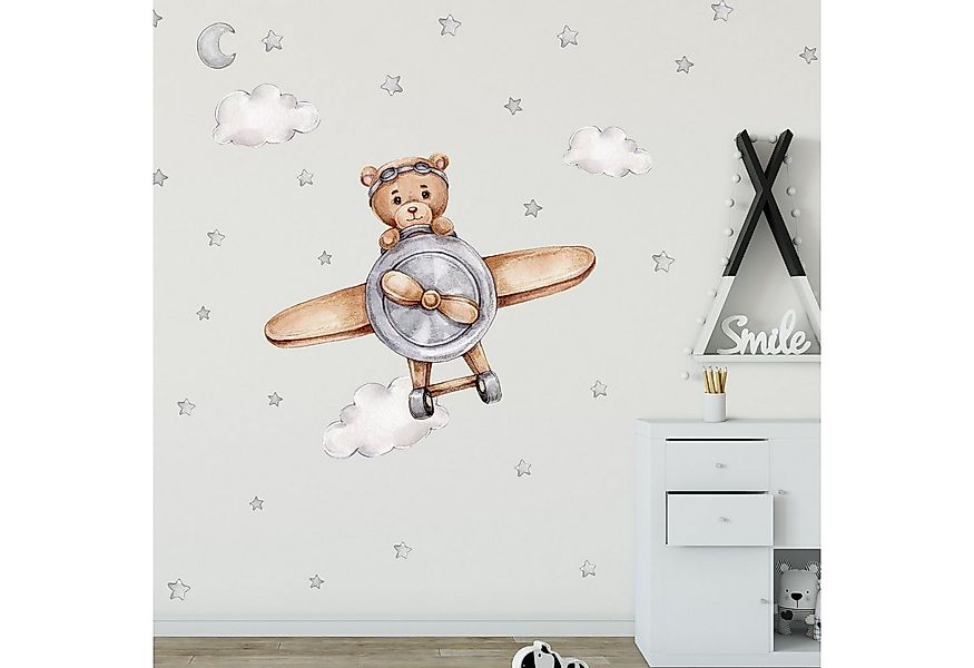 WANDKIND Wandtattoo Bär im Flieger V272 günstig online kaufen