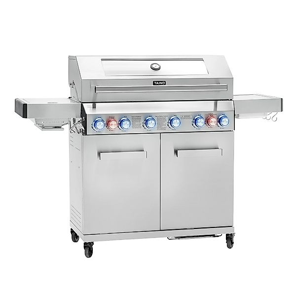 Taino Platinum Yamara 6+2 Gasgrill Edelstahl 6 Brenner Sear-Burner Backburn günstig online kaufen