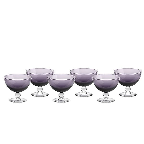 Eisschale Eisbecher Dessertschale 6er-Set lila Piccolo Colori 280ml Gelato günstig online kaufen