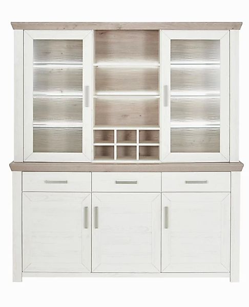 set one by Musterring Buffetschrank "york", 2-teilig (Sideboard und Aufsatz günstig online kaufen