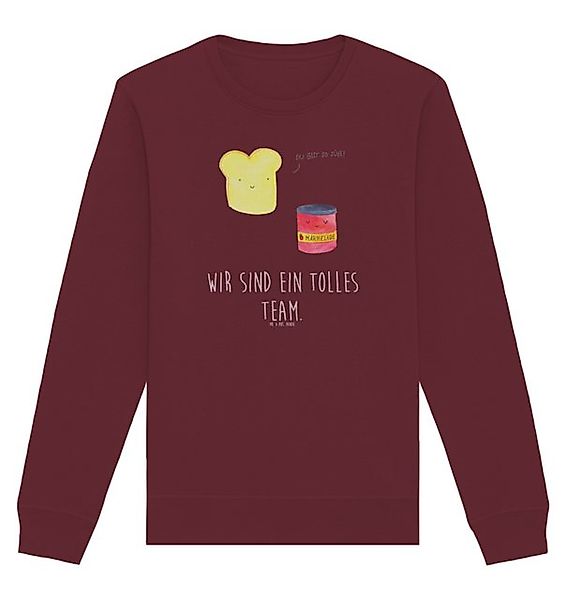 Mr. & Mrs. Panda Longpullover Größe L Toast Marmelade - Burgundy - Geschenk günstig online kaufen