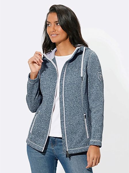 Casual Looks Strickfleecejacke günstig online kaufen