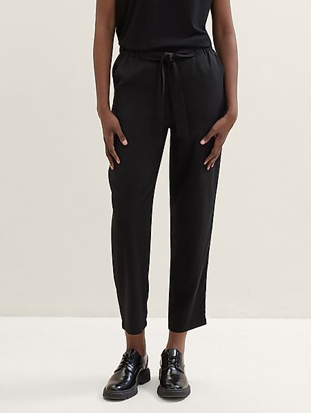 TOM TAILOR Denim Stoffhose Paperbag Hose günstig online kaufen