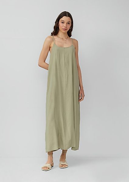 QS Maxikleid Maxikleid aus Viskosemix Waschung günstig online kaufen