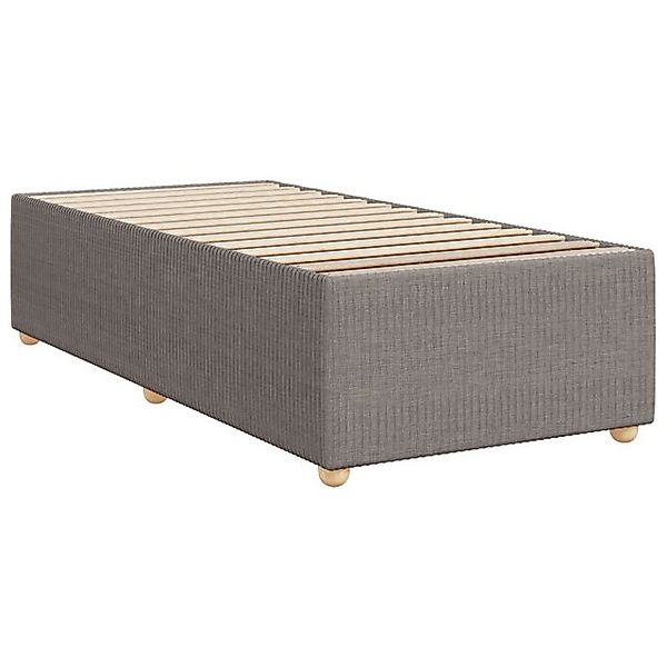 vidaXL Bett Bettgestell ohne Matratze Taupe günstig online kaufen