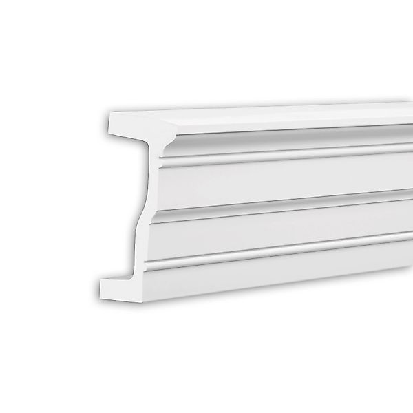 PROFHOME 434302 Architrav Fassadenprofil Stuckleiste Außenstuck 2 m 200 cm günstig online kaufen