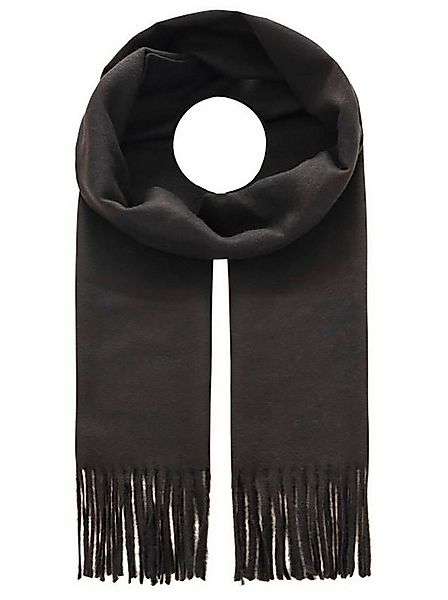 Zwillingsherz Schal "Wollmix Uni", mit Fransenabschluss günstig online kaufen