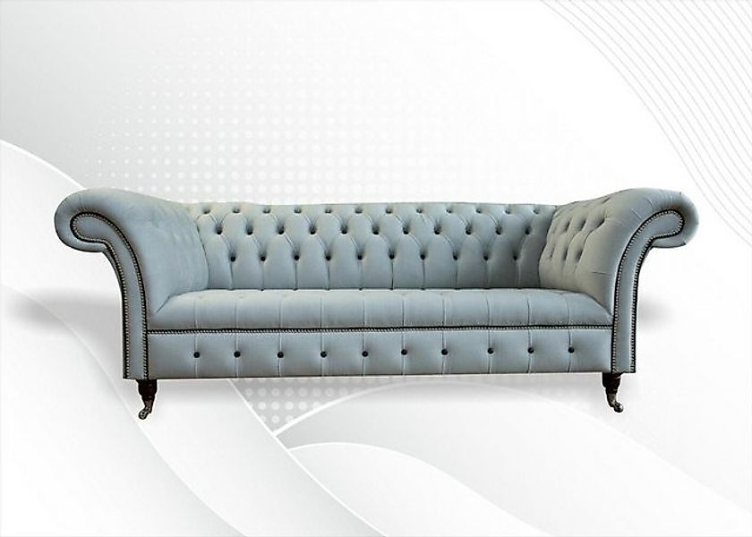 Xlmoebel Sofa Neue moderne Chesterfield 3-Sitzer Polstergarnitur Sofa Couch günstig online kaufen