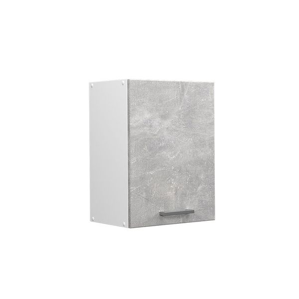 Vicco Hängeschrank R-Line, Beton/Weiß, 45 cm günstig online kaufen