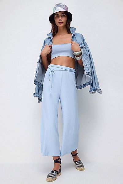 No Matter What Bequeme Jeans Strickhose mit Bindedetail günstig online kaufen