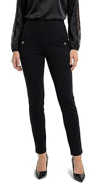 dy_mode Schlupfhose Damen Schlupfhose Elegante Business-Hose Stoffhose Midd günstig online kaufen