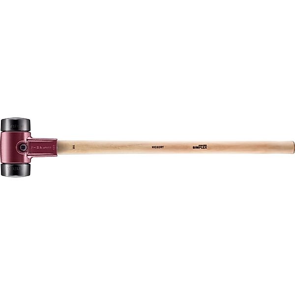 Halder Simplex Vorschlaghammer Ø 100 mm Gummi mit Tempergussgehäuse günstig online kaufen