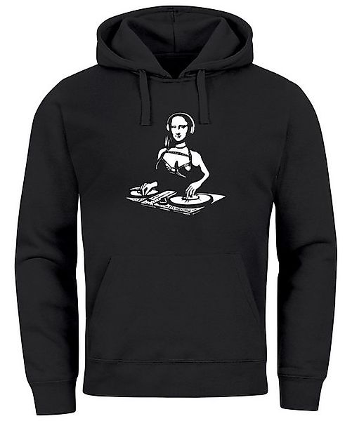 Neverless Hoodie Hoodie Herren Mona Lisa Techno Festival DJ Electronic Musi günstig online kaufen