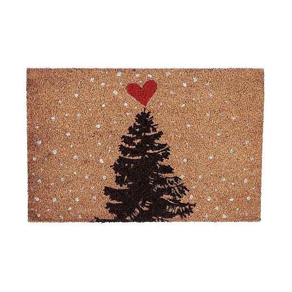 Fußmatte House Of Seasons Christmas Tree Rot (60 X 40 Cm) günstig online kaufen