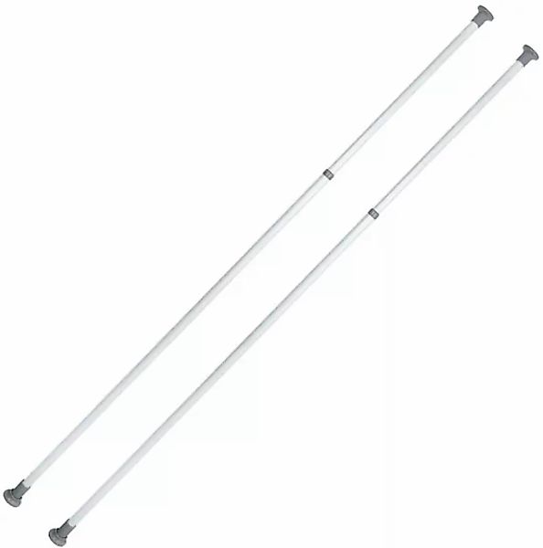 WENKO Teleskopregal, (Set, 2 St.), Hauptstange ausziehbar vom 165 - 300 cm günstig online kaufen