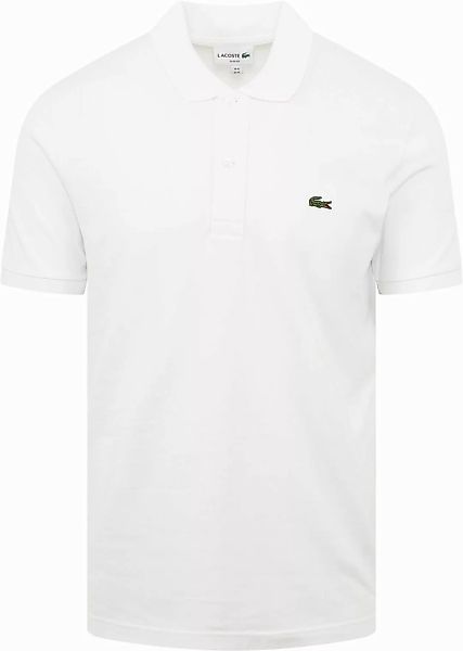 Lacoste Poloshirt Pique Weiß - Größe L günstig online kaufen