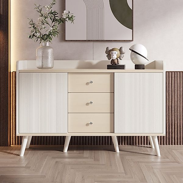 Merax Sideboard in Holzoptik für Wohnzimmer günstig online kaufen