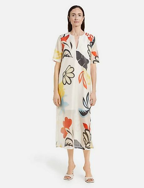 GERRY WEBER Midikleid Fließendes Kleid mit Blumenprint günstig online kaufen