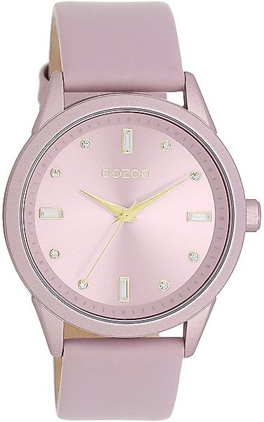 OOZOO Quarzuhr C11355, Armbanduhr, Damenuhr, Lederarmband, günstig online kaufen