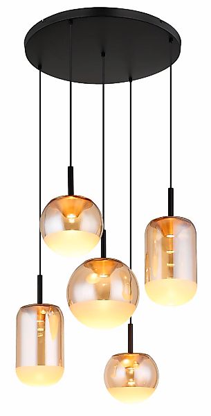 GLOBO LIGHTING Hängeleuchte »SEVERIN« LED-Modul 1 Stk. Warmweiß Hängelampe günstig online kaufen