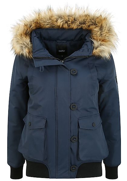 OXMO Winterjacke OXAcila Wattierte Winterjacke mit Kapuze und abnehmbarem K günstig online kaufen