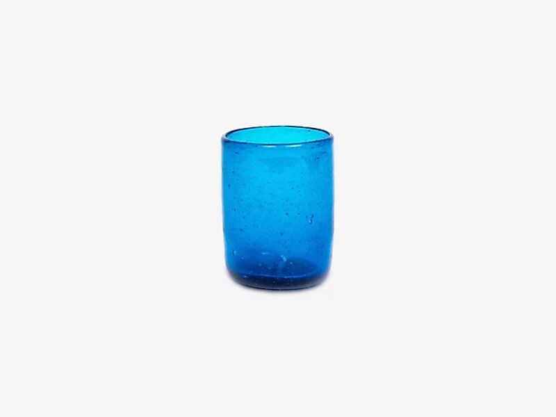 Trinkglas Mittel In Blau, Türkis Und Grün günstig online kaufen
