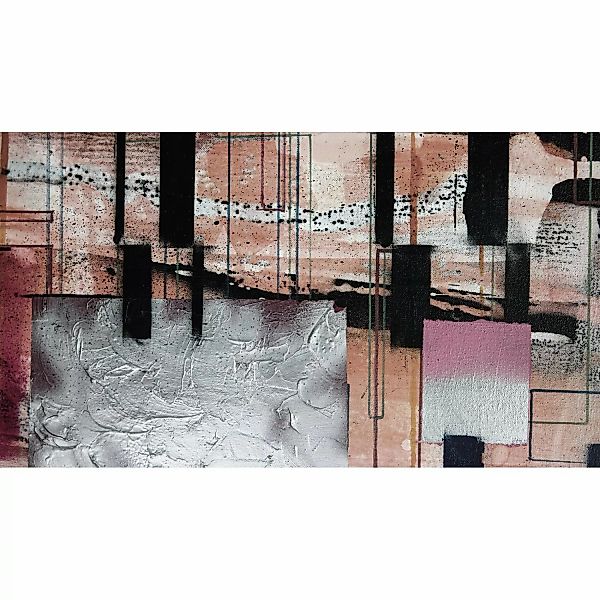 Komar Fototapete Vlies Squares Dropping  500 x 280 cm günstig online kaufen