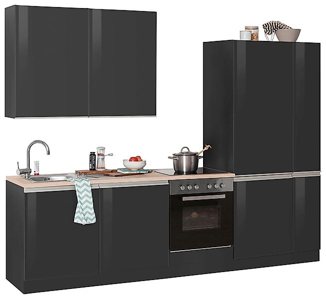 KOCHSTATION Küchenzeile "KS-Ohio", ohne E-Geräte, Breite 270 cm günstig online kaufen