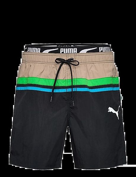 PUMA Shorts PUMA SWIM MEN HERITAGE MID SHORTS 1 BEIGE COMBO günstig online kaufen