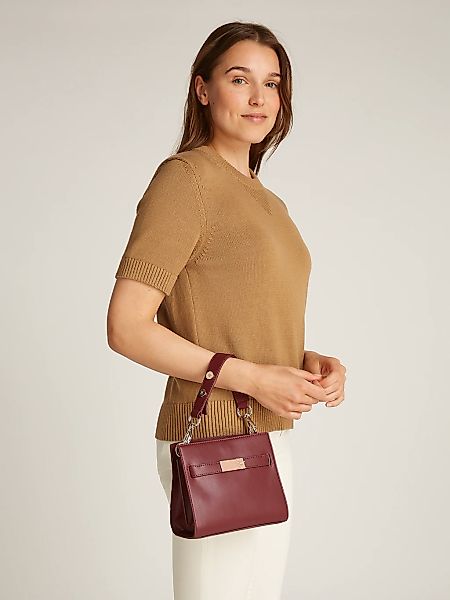 Tommy Hilfiger Schultertasche "TH HERITAGE MINI SATCHEL", Damen Abendtasche günstig online kaufen