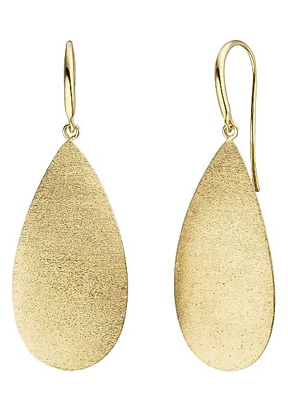 JOBO Paar Ohrhänger "Tropfen", 925 Silber vergoldet günstig online kaufen