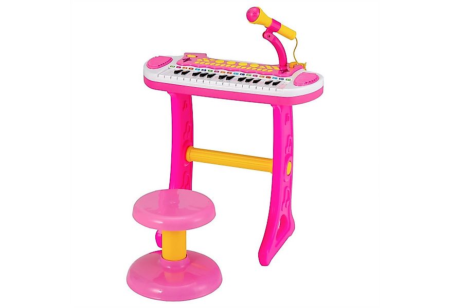 COSTWAY Spielzeug-Musikinstrument 31 Tasten Kinder Keyboard, mit Mikrofon & günstig online kaufen