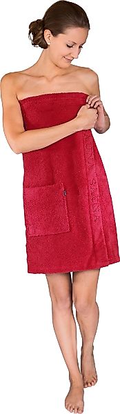 Wewo fashion Kilt "9534", (1 St.), Saunakilt für Damen, mit Klettverschluss günstig online kaufen
