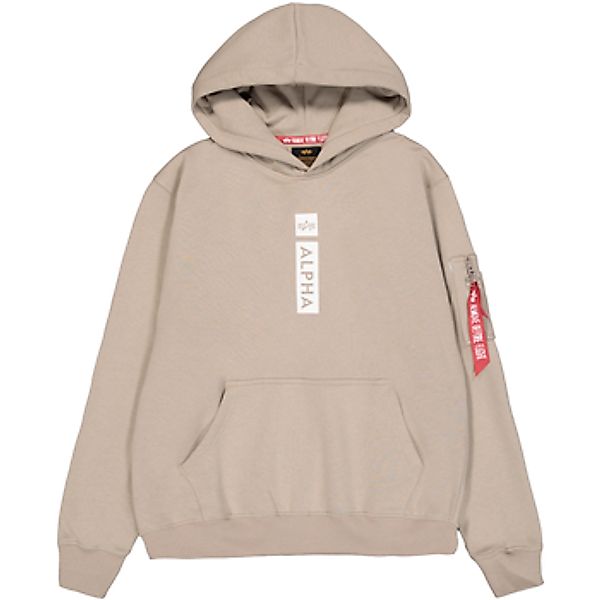 Alpha Industries  Sweatshirt Alpha Puff Print Hoodie - vintage sand günstig online kaufen