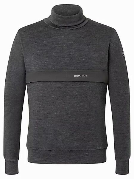 SUPER.NATURAL Rollkragenpullover Merino Pullover M ADVENTURE TURTLE angeneh günstig online kaufen