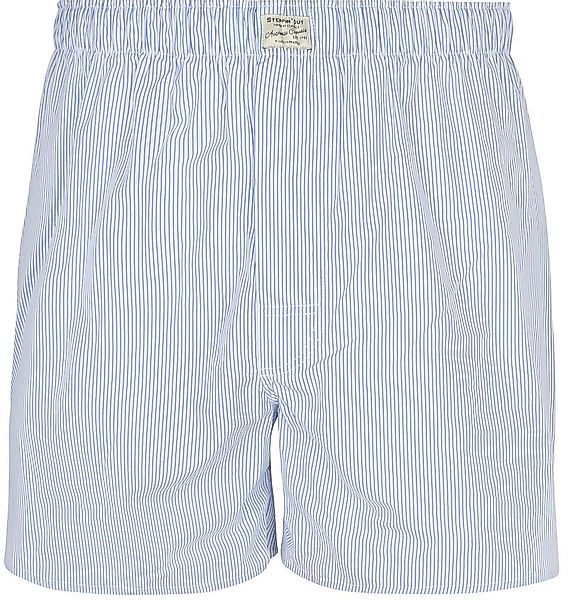 Steppin' Out Boxershort Striped Blau - Größe S günstig online kaufen