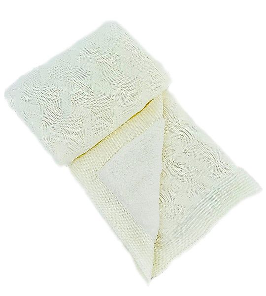 Babydecke Kuscheldecke, NoblesBox, Innen Wollig, Strickdecken günstig online kaufen