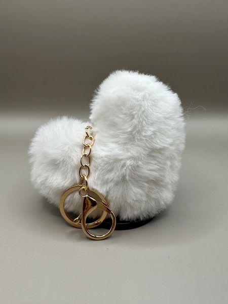 Stelby Schlüsselanhänger Schlüsselanhänger Plüsch herzförmig - günstig online kaufen