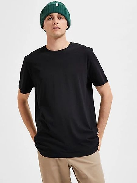 SELECTED HOMME Rundhalsshirt "SLHASPEN SS O-NECK TEE NOOS" günstig online kaufen