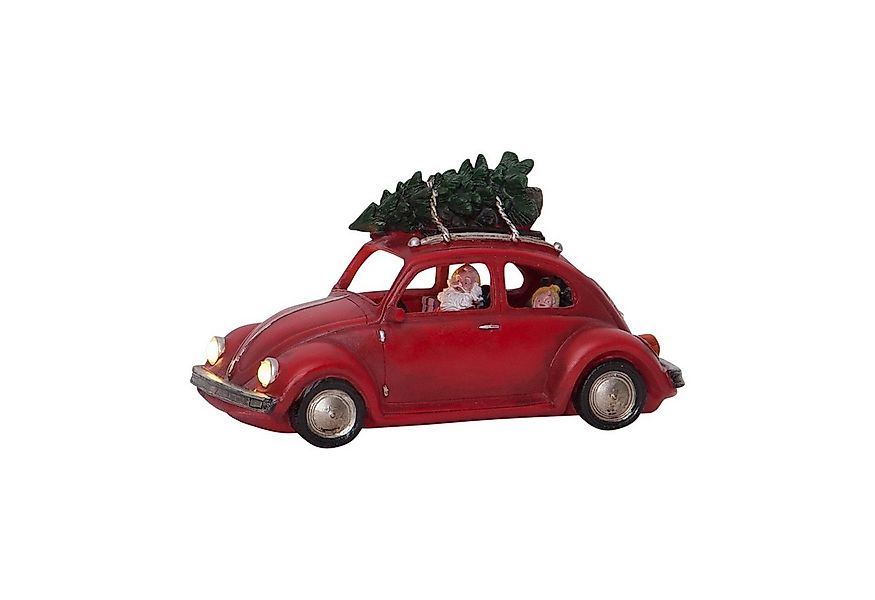 EGLO Dekoobjekt Merryville, Auto mit Weihnachtsmann, Weihnachtsdekoration, günstig online kaufen