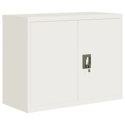 vidaXL Aktenschrank Aktenschrank Weiß 90x40x70 cm günstig online kaufen