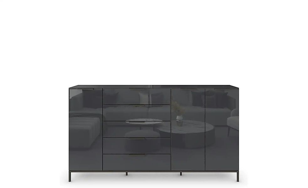 Highboard  Flipp ¦ holzfarben ¦ Maße (cm): B: 199 H: 110 Kommoden & Sideboa günstig online kaufen