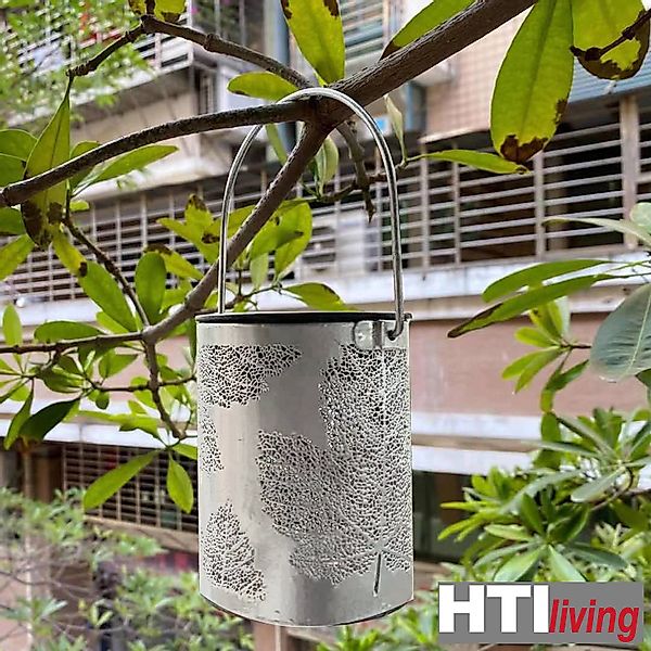 HTI-Living LED Solarleuchte Solarlaterne Blatt Luna, günstig online kaufen