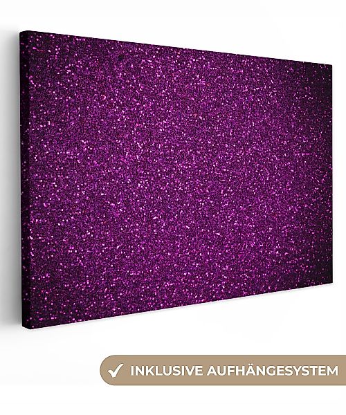 OneMillionCanvasses® Leinwandbild Lila - Rosa - günstig online kaufen