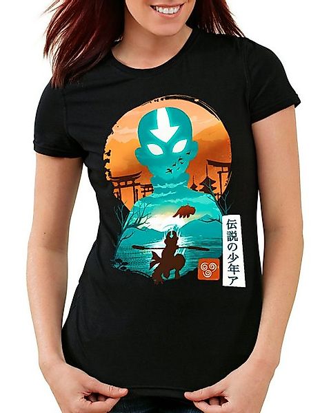 style3 T-Shirt Aang Element avatar anime japan manga last airbender günstig online kaufen